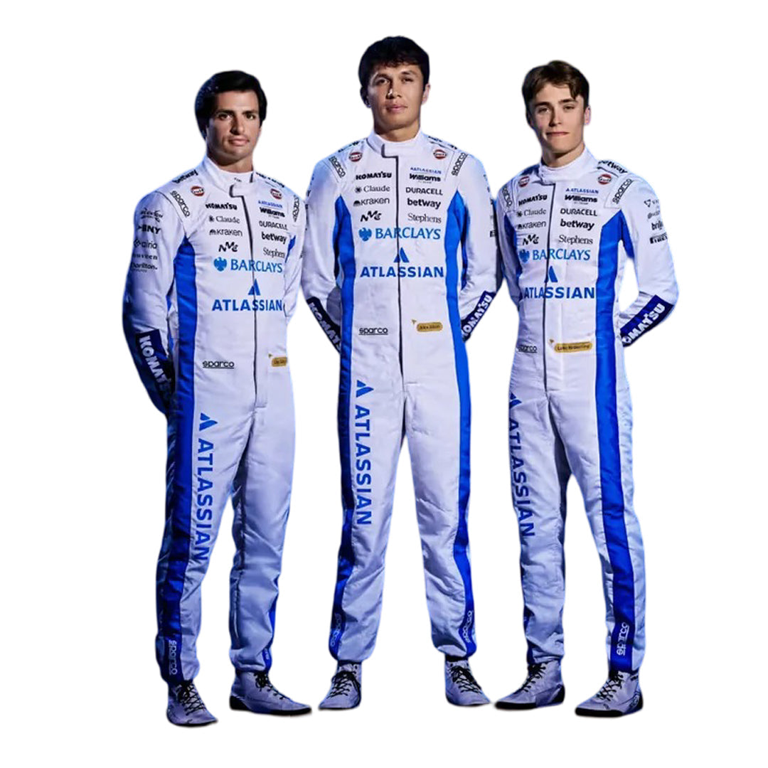 2026 Carlos Sainz Jr, Alex Albon & Luke Browning F1 Racing Suit-Speedxgear Main image