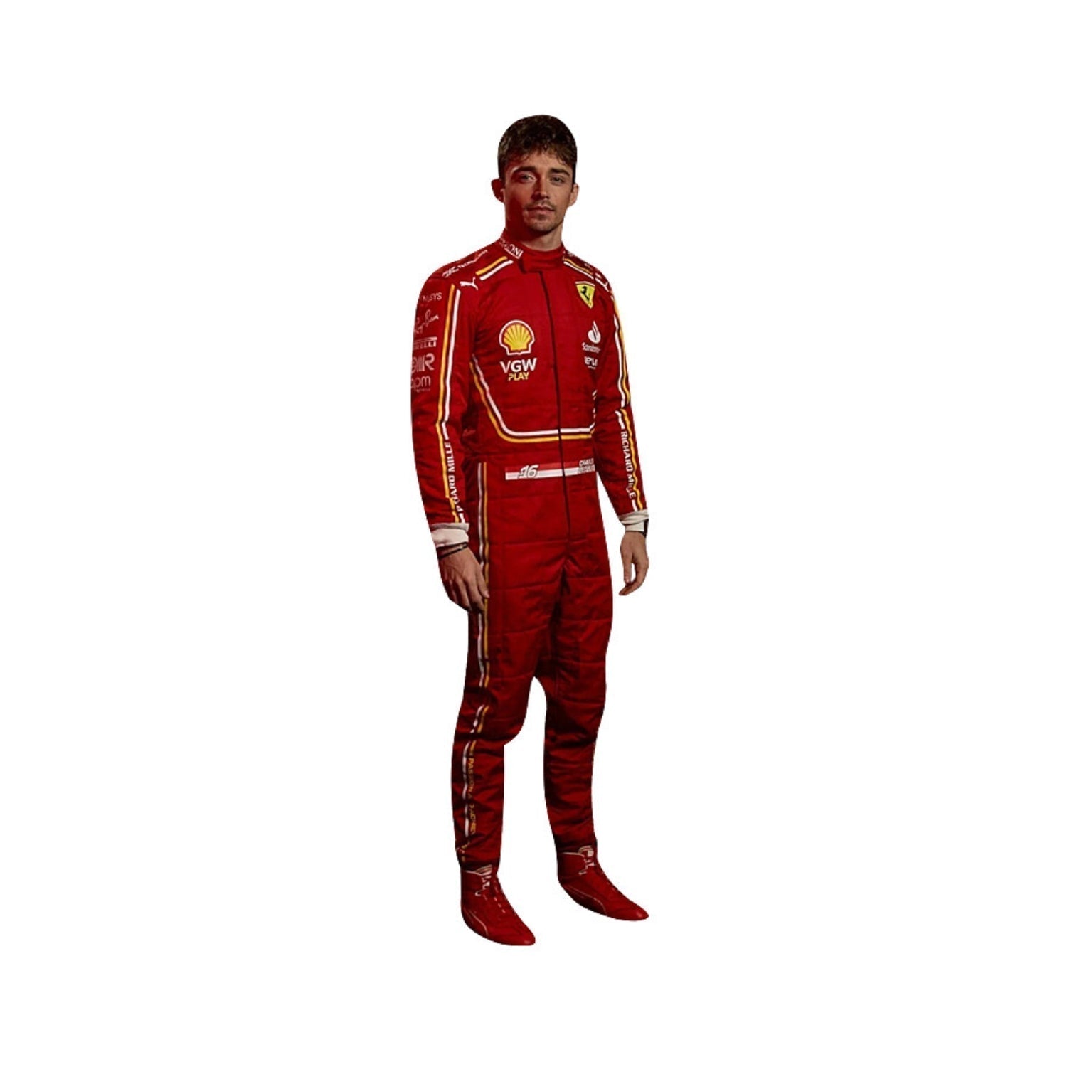 2024 Charles Leclerc F1 Racing Suit Secondary image