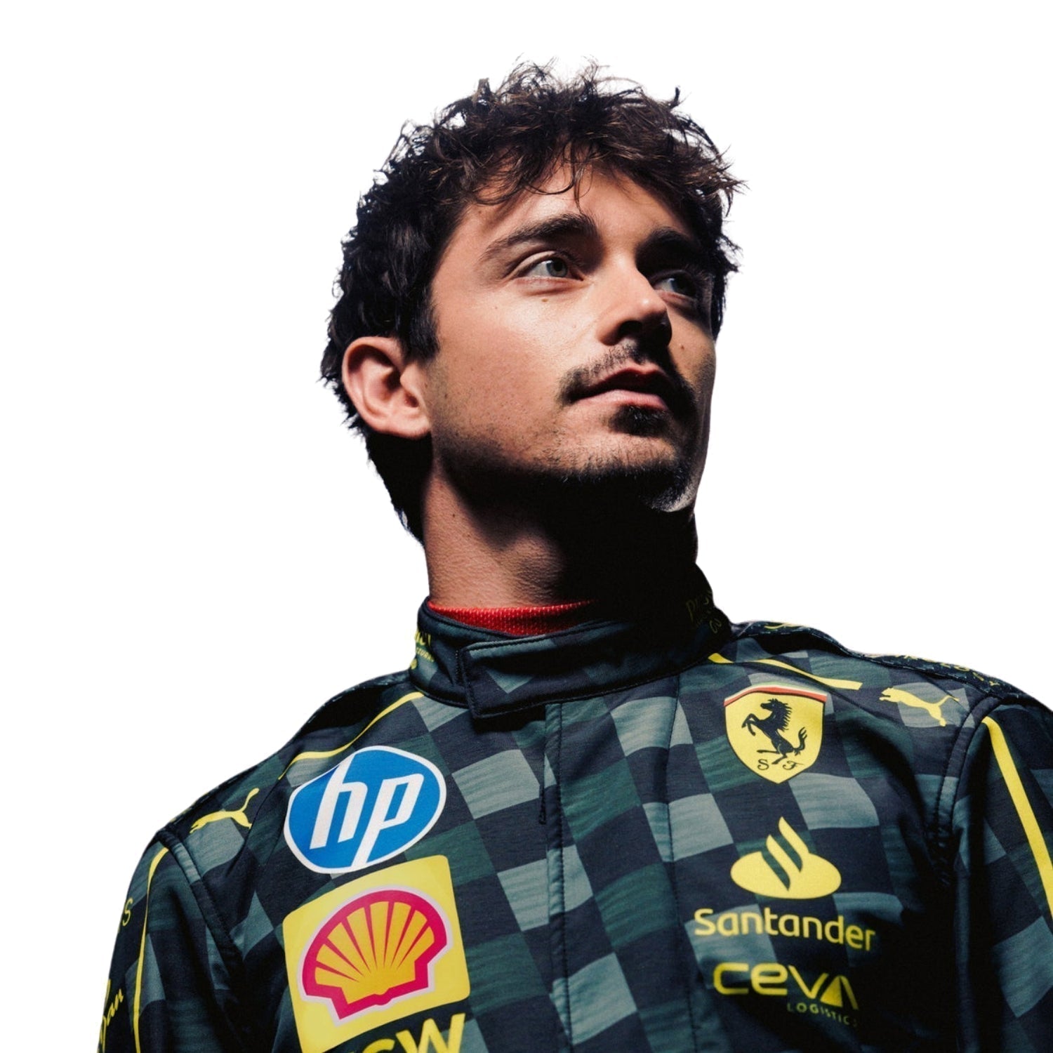 2024 Charles Leclerc HP Italy GP F1 Racing Suit Secondary image
