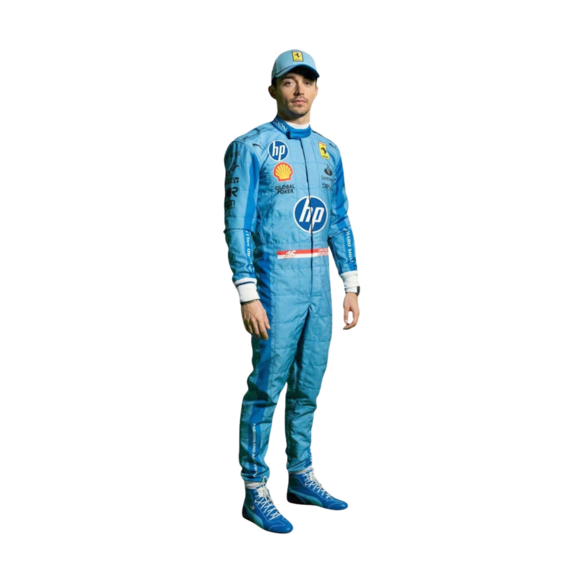 2024 Miami GP F1 Racing Costume Worn by Charles Leclerc & Carlos Sainz Jr. Secondary image