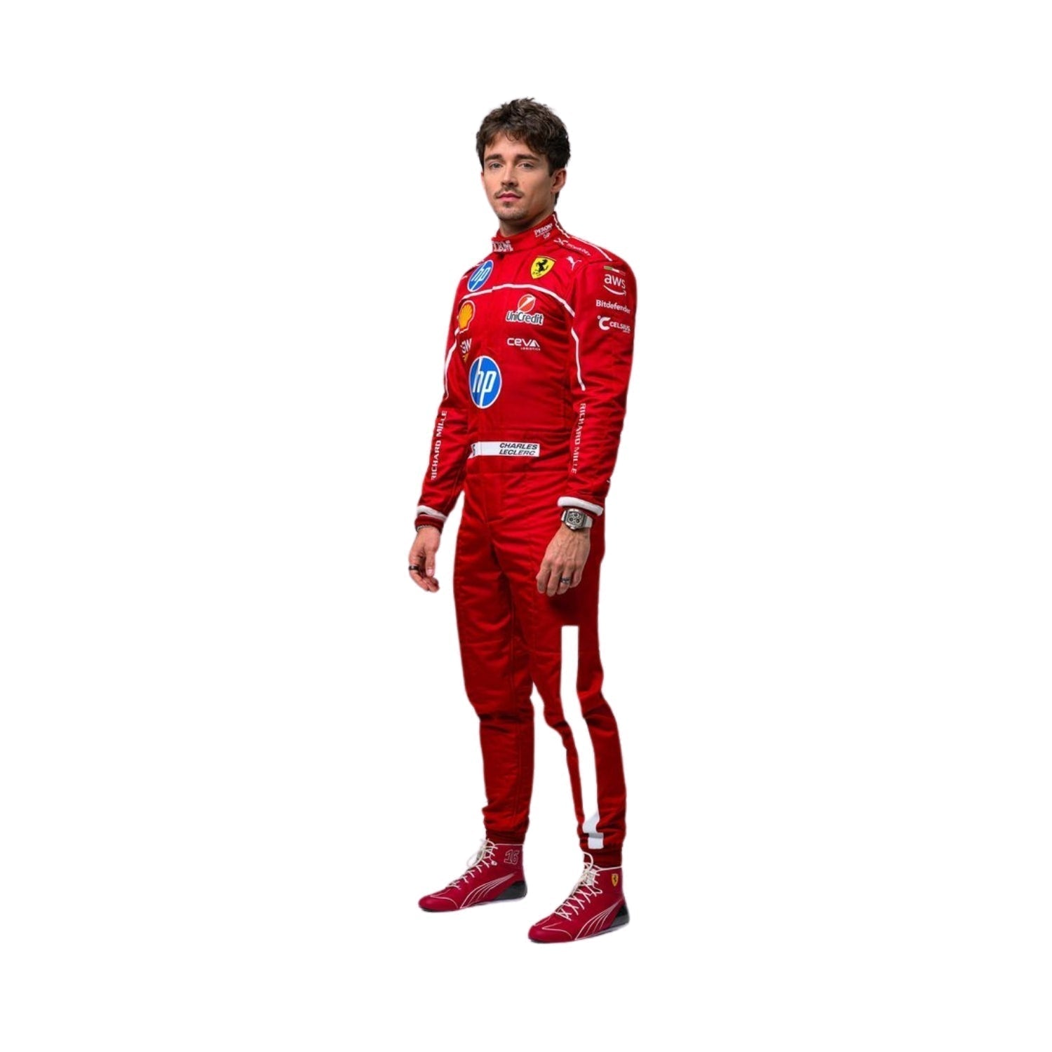 2025 Charles Leclerc F1 Racing Suit Secondary image