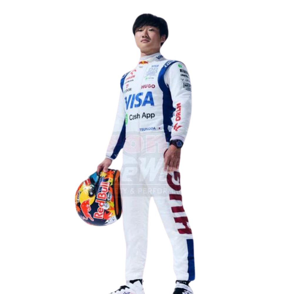 2024 Las Vegas GP F1 Racing Costume Worn by Daniel Ricciardo & Yuki Tsunoda Secondary image