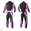 Black / Violet / White Go-Kart Driver Racing Wear Riches Hue