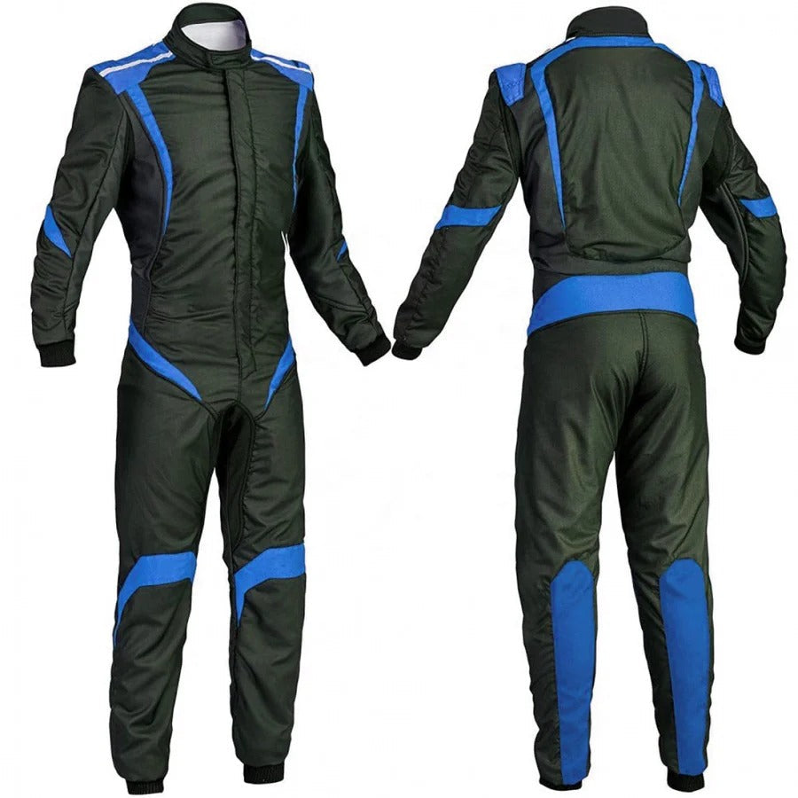 Custom Black & Blue Go Kart Racing Outfit Riches Hue Main image
