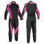 Plain Black & Pink Go Kart Racing Suit Riches Hue