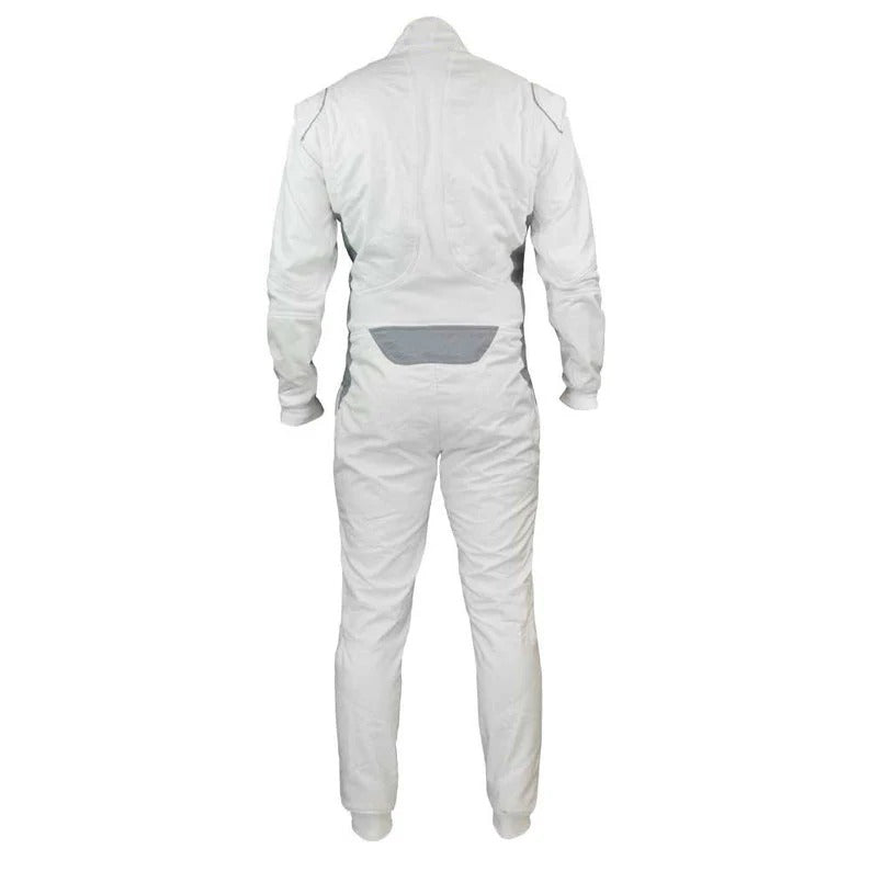 White Karting Racing Costume Riches Hue