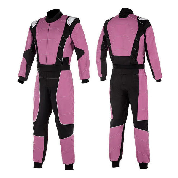 Go Kart Racing Suit Pink Riches Hue