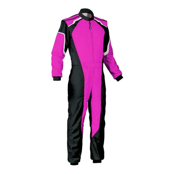 Medium Orchid & Black Go Kart Racing Suit Riches Hue