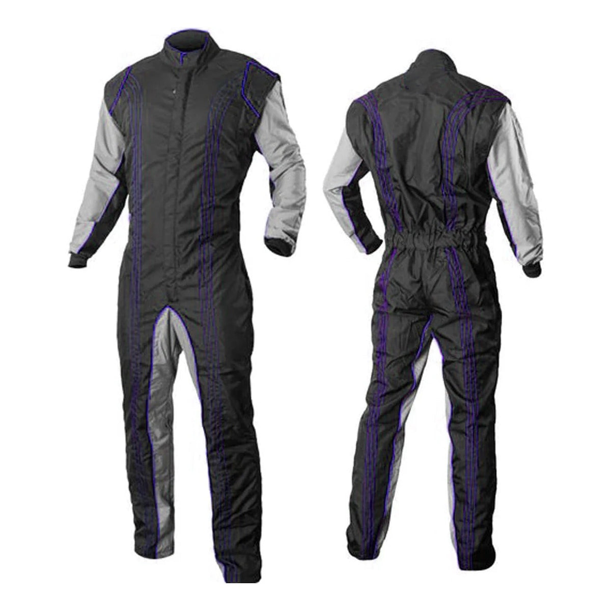 Kart Racing Men / Women Suit Black Riches Hue