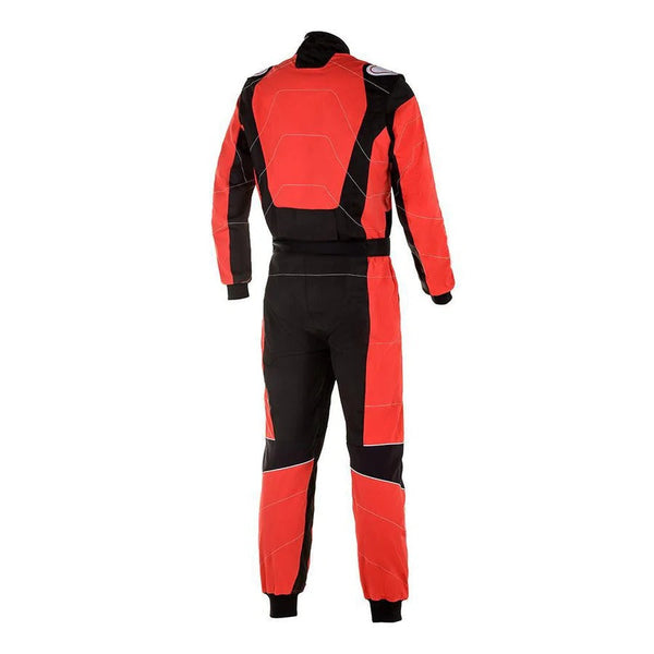 Black / Red Go-Kart Racing Wear Outfit Riches Hue