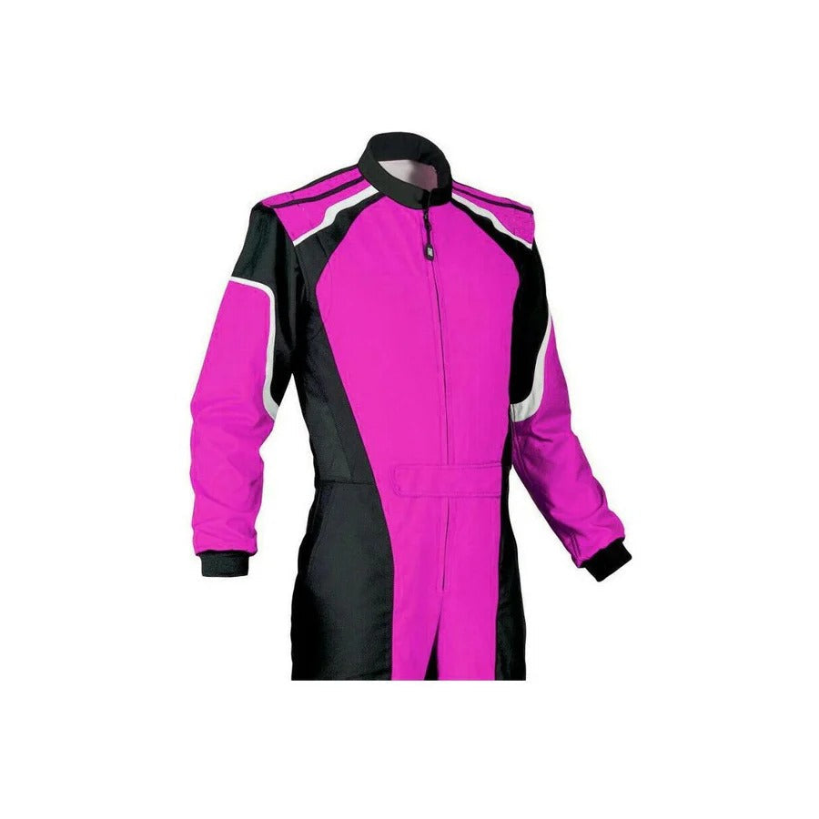 Medium Orchid & Black Go Kart Racing Suit Riches Hue