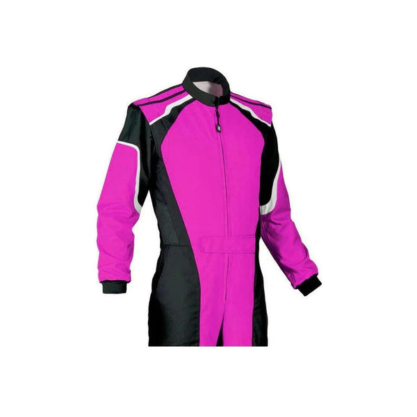 Medium Orchid & Black Go Kart Racing Suit Riches Hue