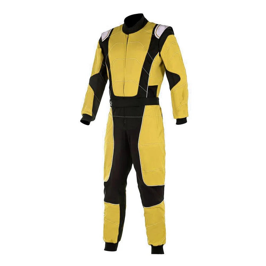 Yellow Go-Kart Car Race Gear Riches Hue