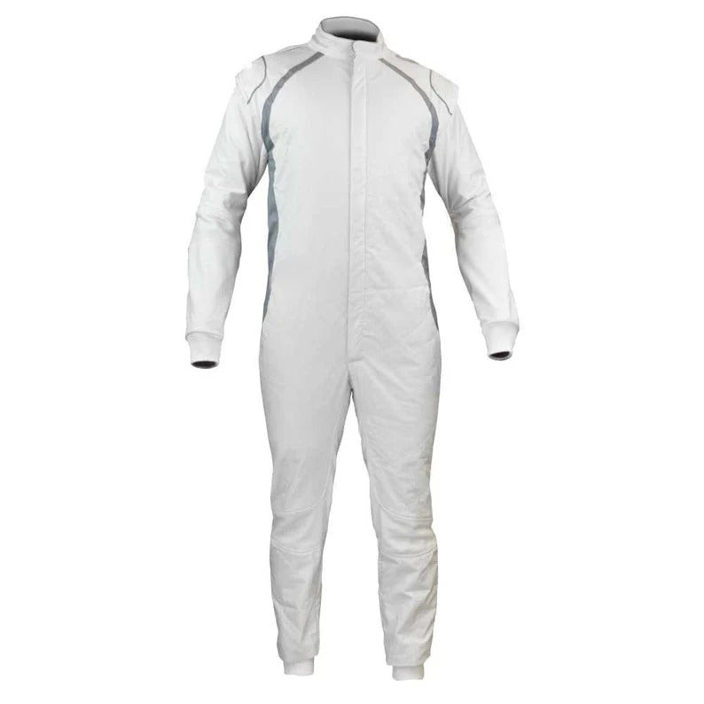 White go kart racing costume Secondary image