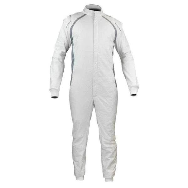 White Karting Racing Costume Riches Hue