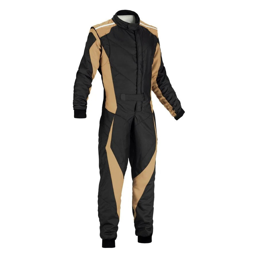 Plain Black Go Kart Racing Costume Riches Hue