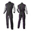 Black & Gray Go-Kart Race Suit Riches Hue