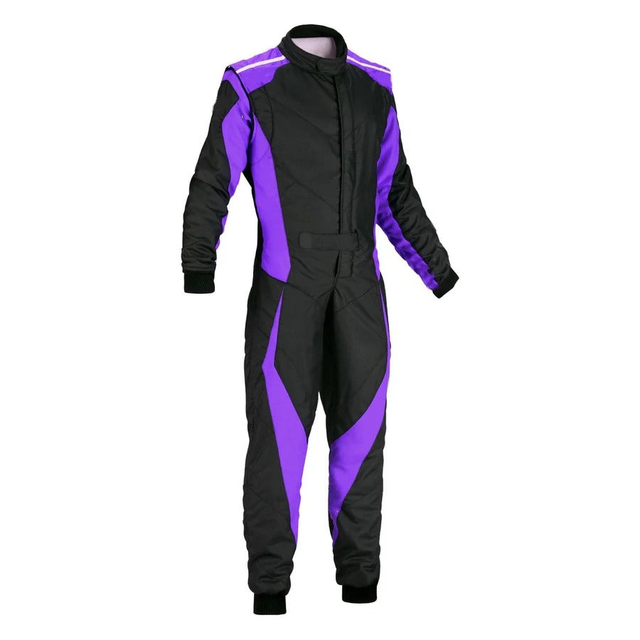 Black & Violet Custom Go Kart Racing Suit Secondary image