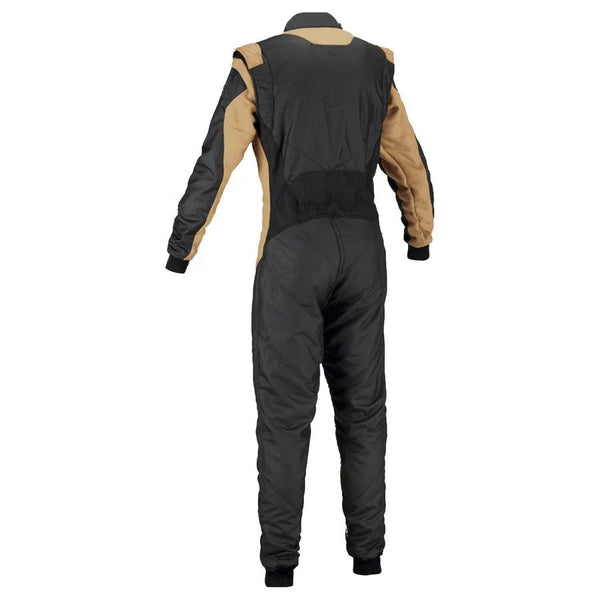 Plain Black Go Kart Racing Costume Riches Hue