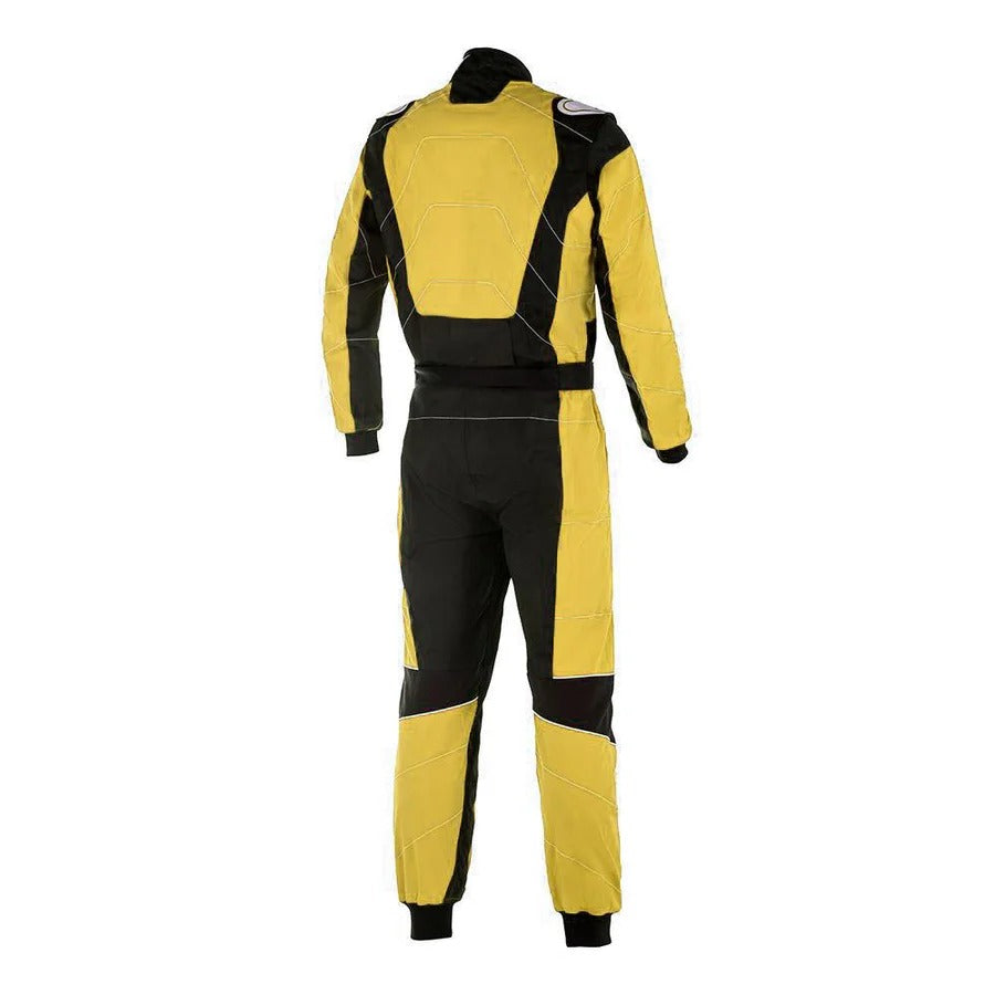 Yellow Go-Kart Car Race Gear Riches Hue