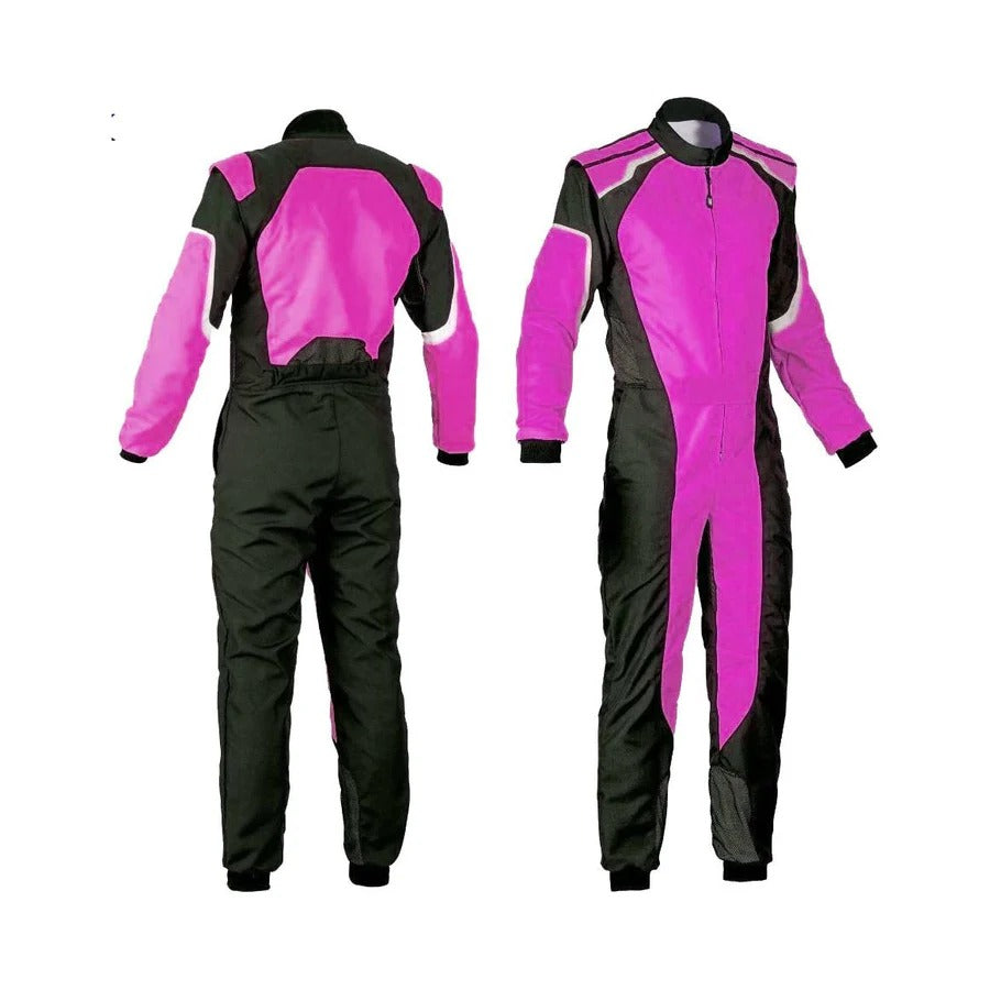 Medium Orchid & Black Go Kart Racing Suit Riches Hue