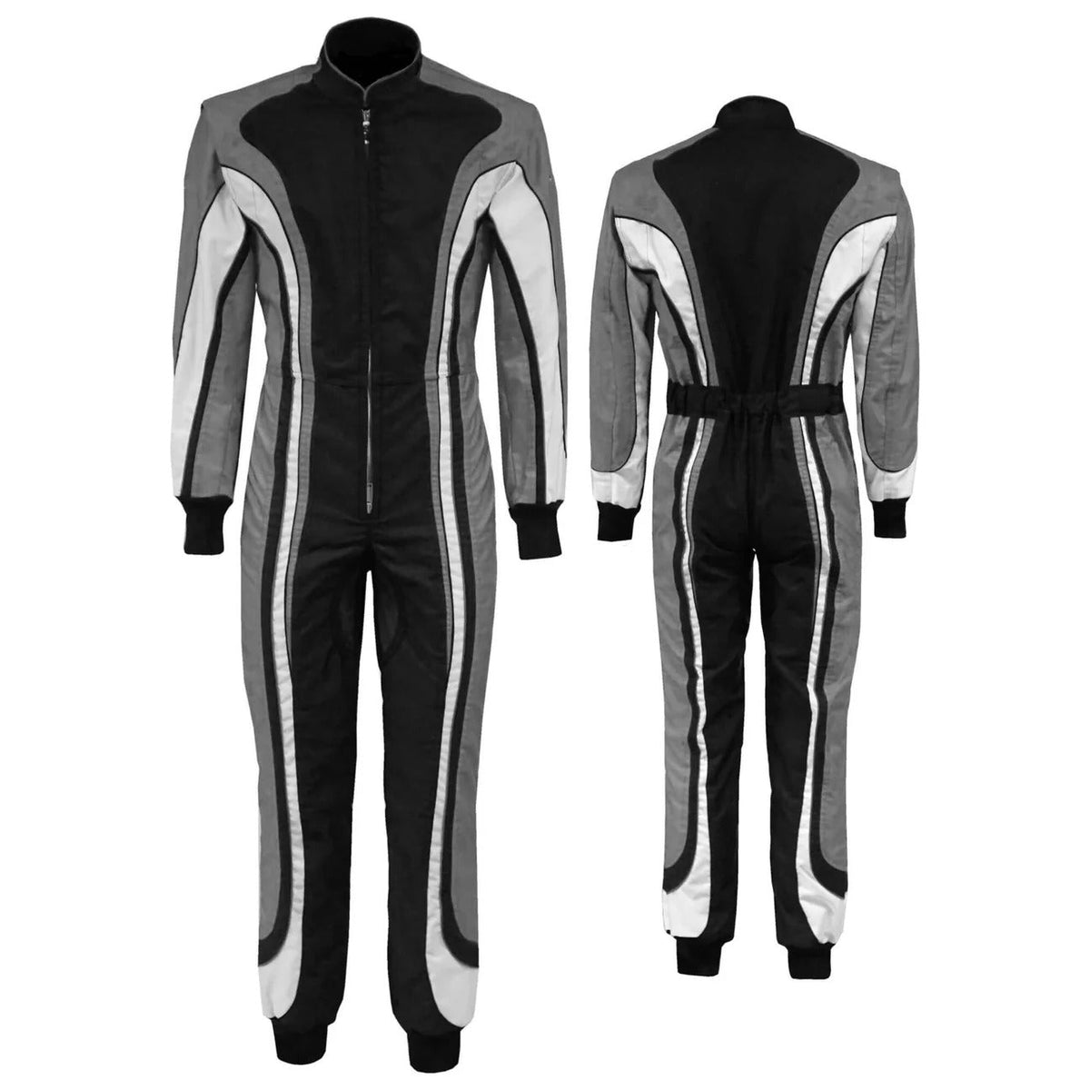 Racing Suit for Go Kart Black / Gray Riches Hue