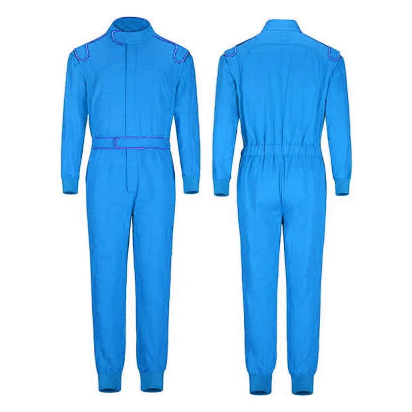 Go Kart Blue Racing Suit Riches Hue