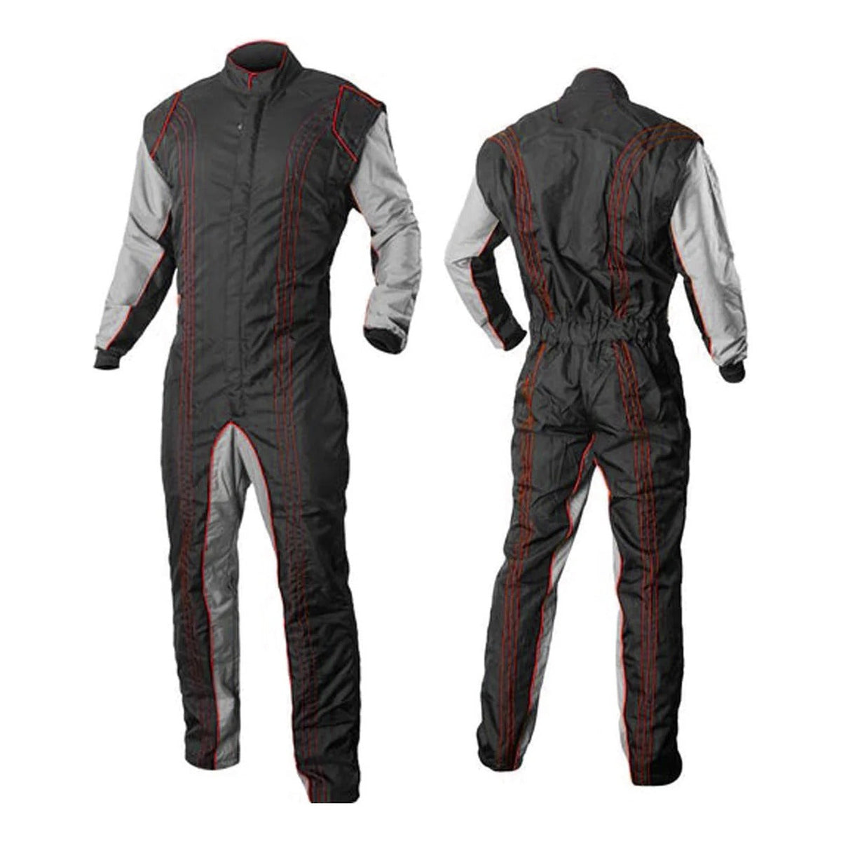 Black / Gray Go-Kart Racing Suit Riches Hue