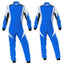 Blue Go Kart Racing Suit Men Riches Hue