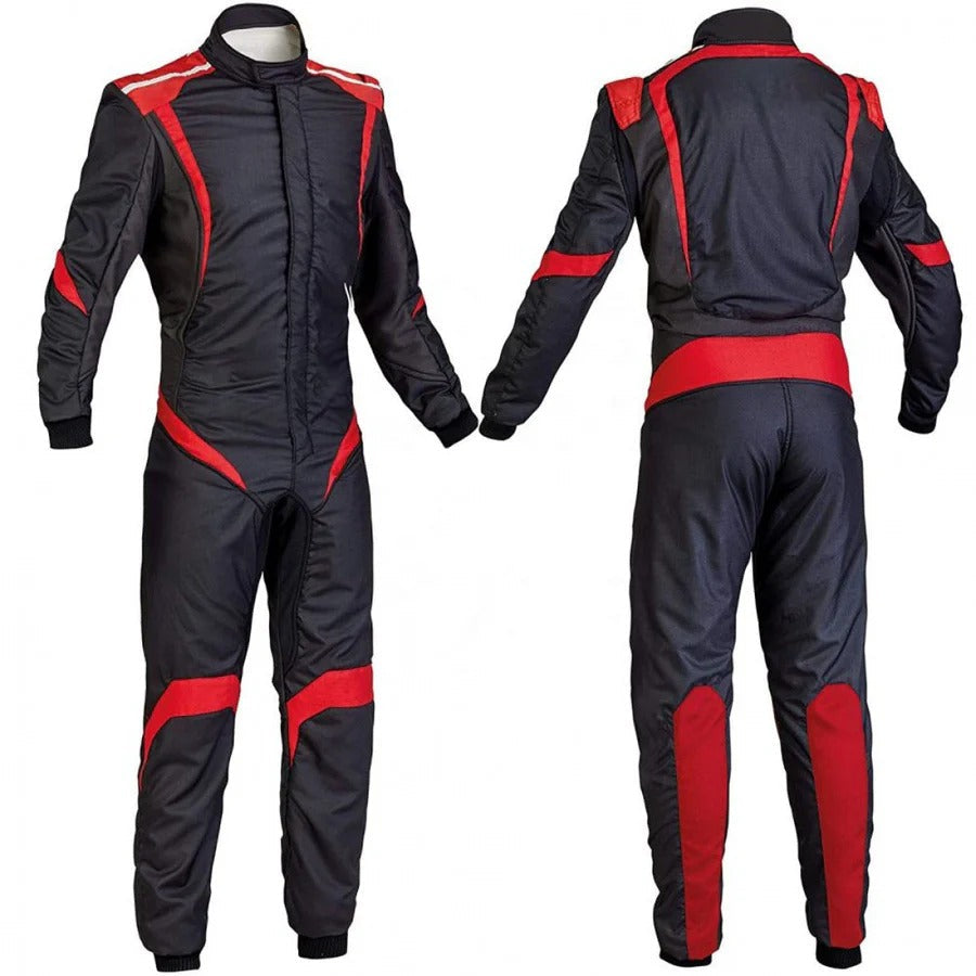 Black / Red Go-Kart Racing Costume Riches Hue
