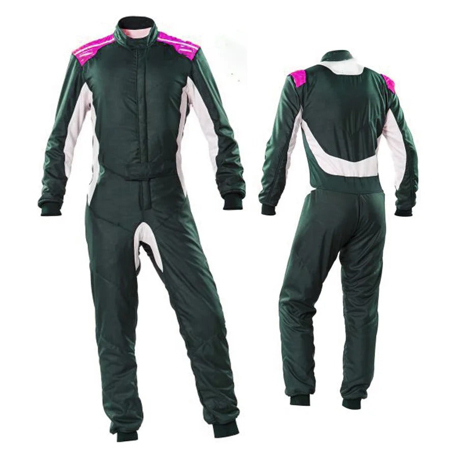 Dark Slate Gray Go Kart Racing Suit Men Riches Hue Main image