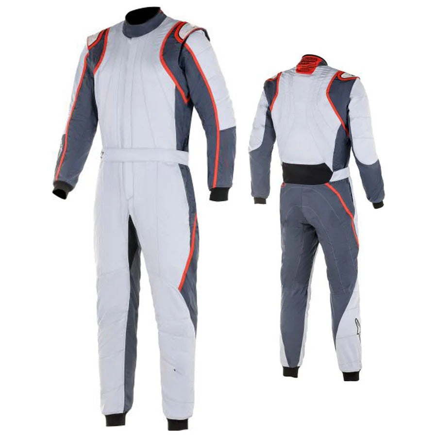 Go Kart Race Suit White Riches Hue