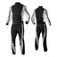 Black / White Go-Kart Driver Racing Costume Riches Hue