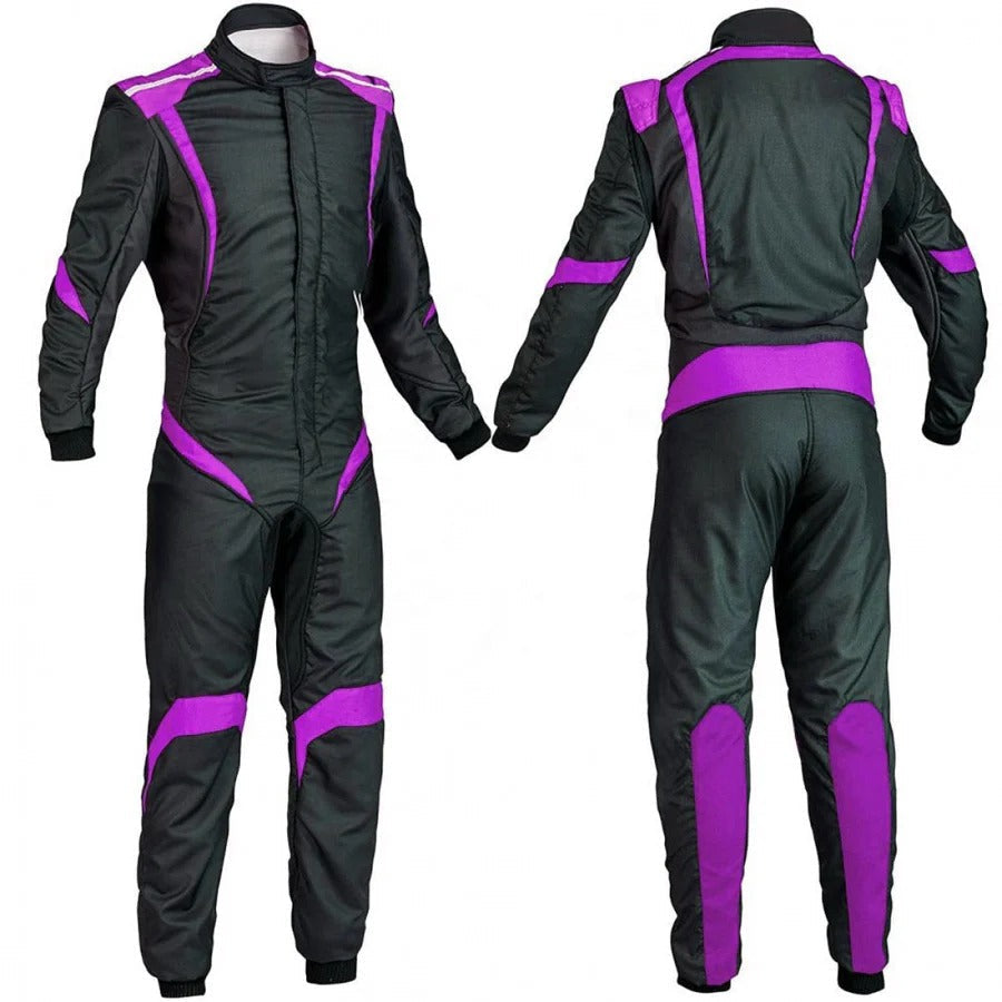 Custom Black & Purple Go Kart Racing Outfit Riches Hue Main image