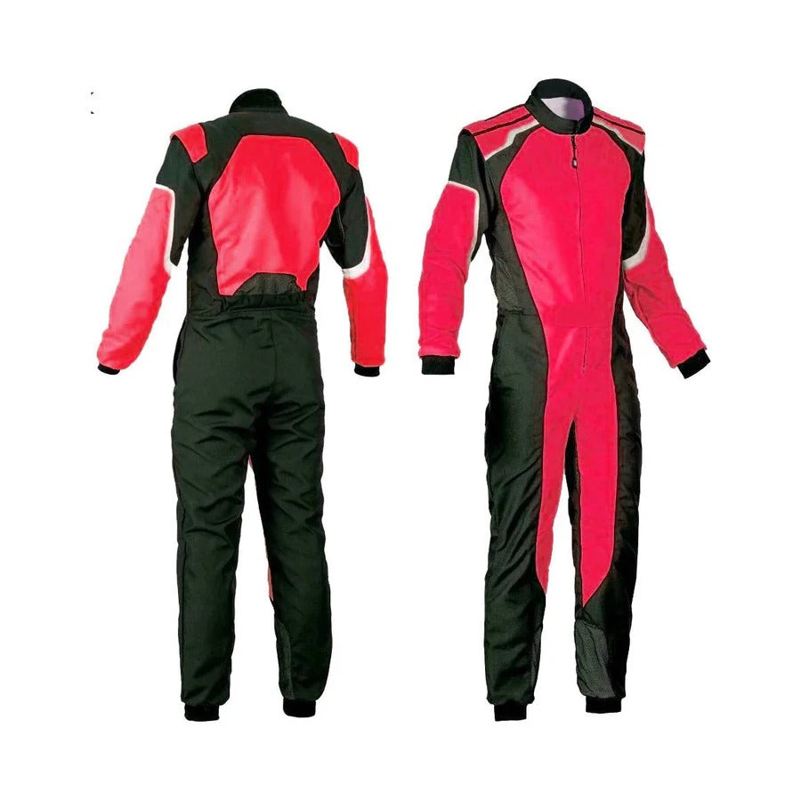 Black & Red Custom Go Kart Race Suit Riches Hue Main image