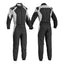 Black / White Go-Kart Driver Racing Wear Outfit Riches Hue