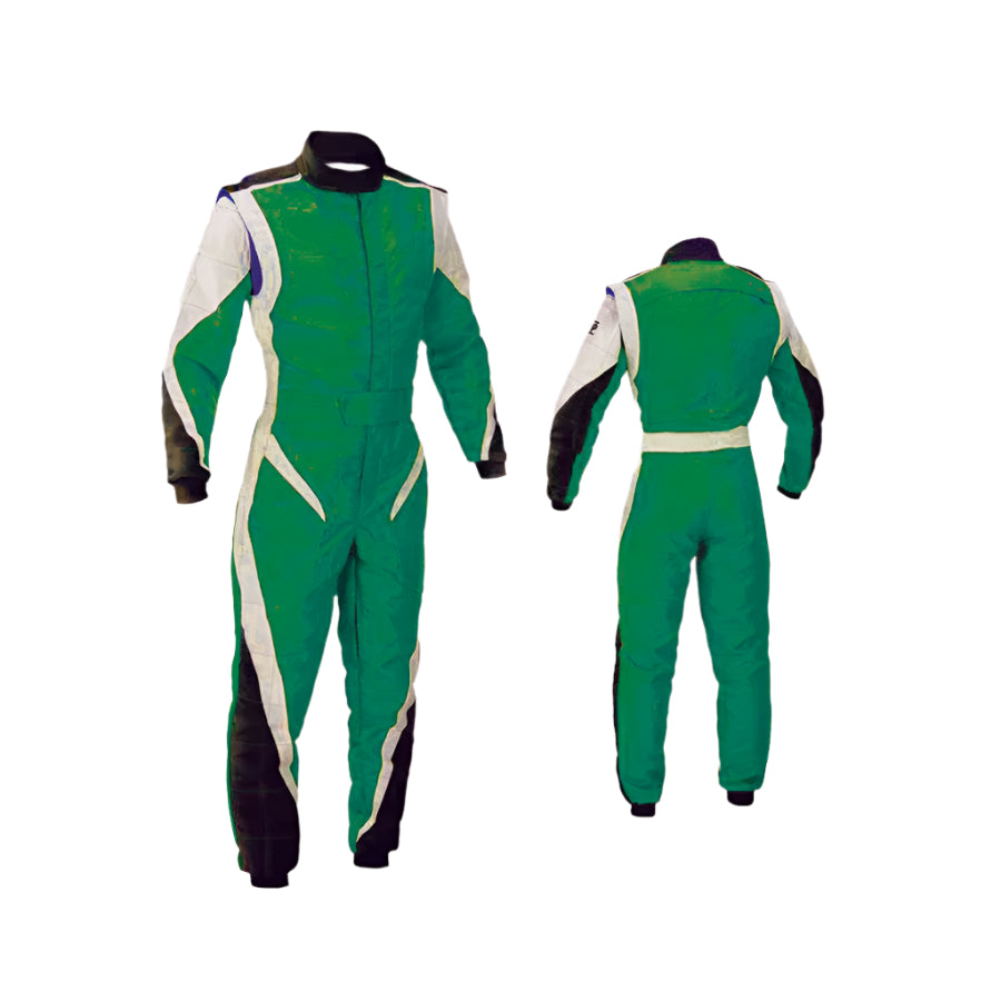 Green Racing Suit for Go Karting Riches Hue Main image