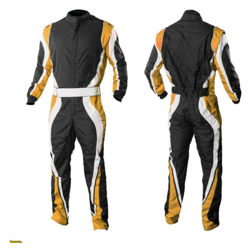 Black / Gold Go-Kart Car Race Wear Riches Hue