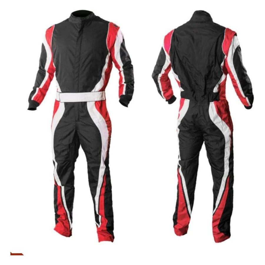 Go Kart Black & Red Custom Racing Suit Riches Hue Main image