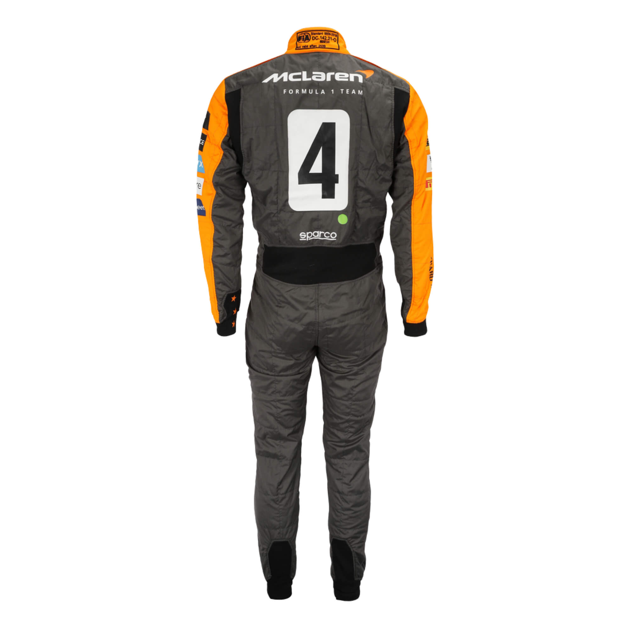 2023 Lando Norris 'Triple Crown' Spanish GP F1 Racing Suit Secondary image