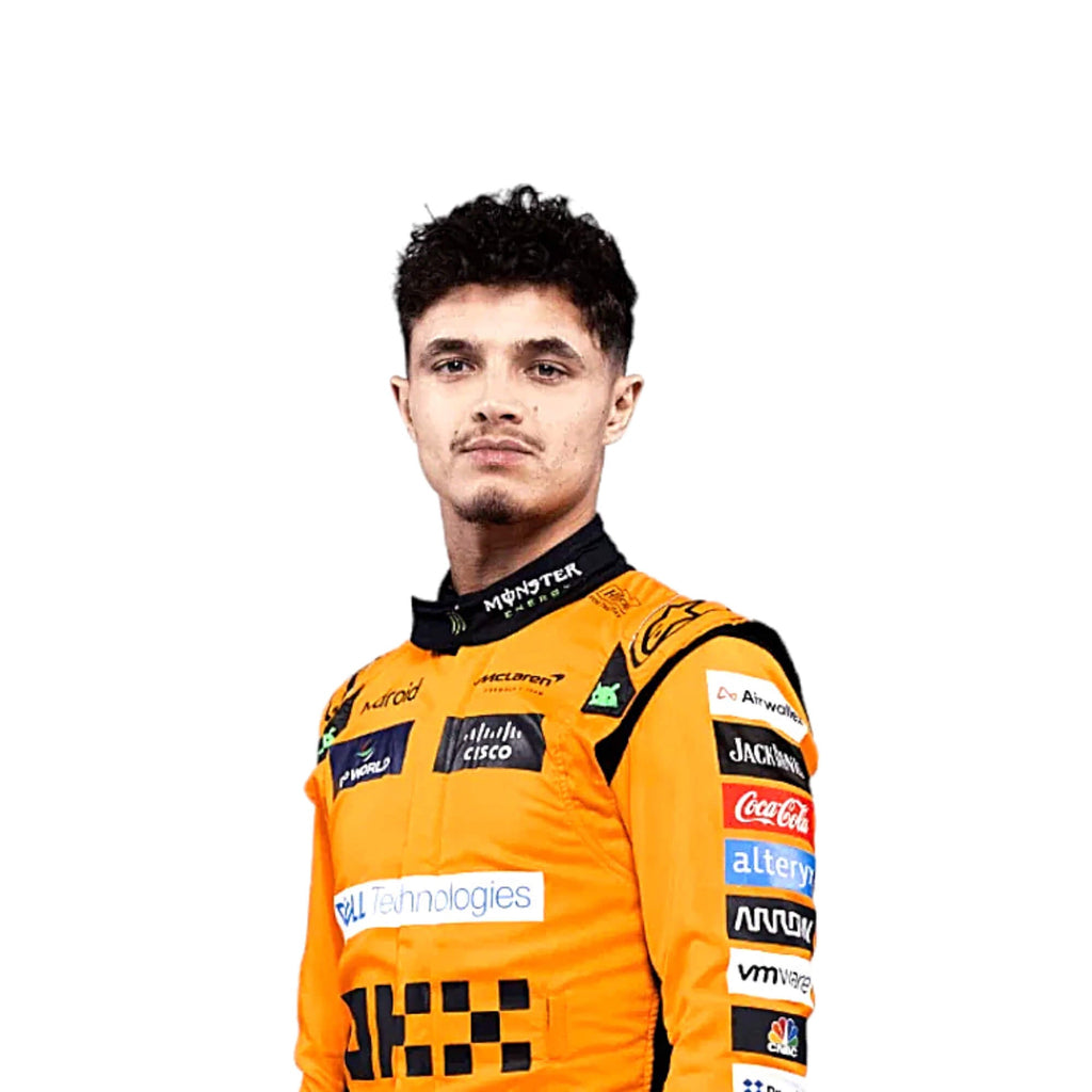 2024 F1 Racing Costume Worn by Lando Norris & Oscar Piastri Riches Hue