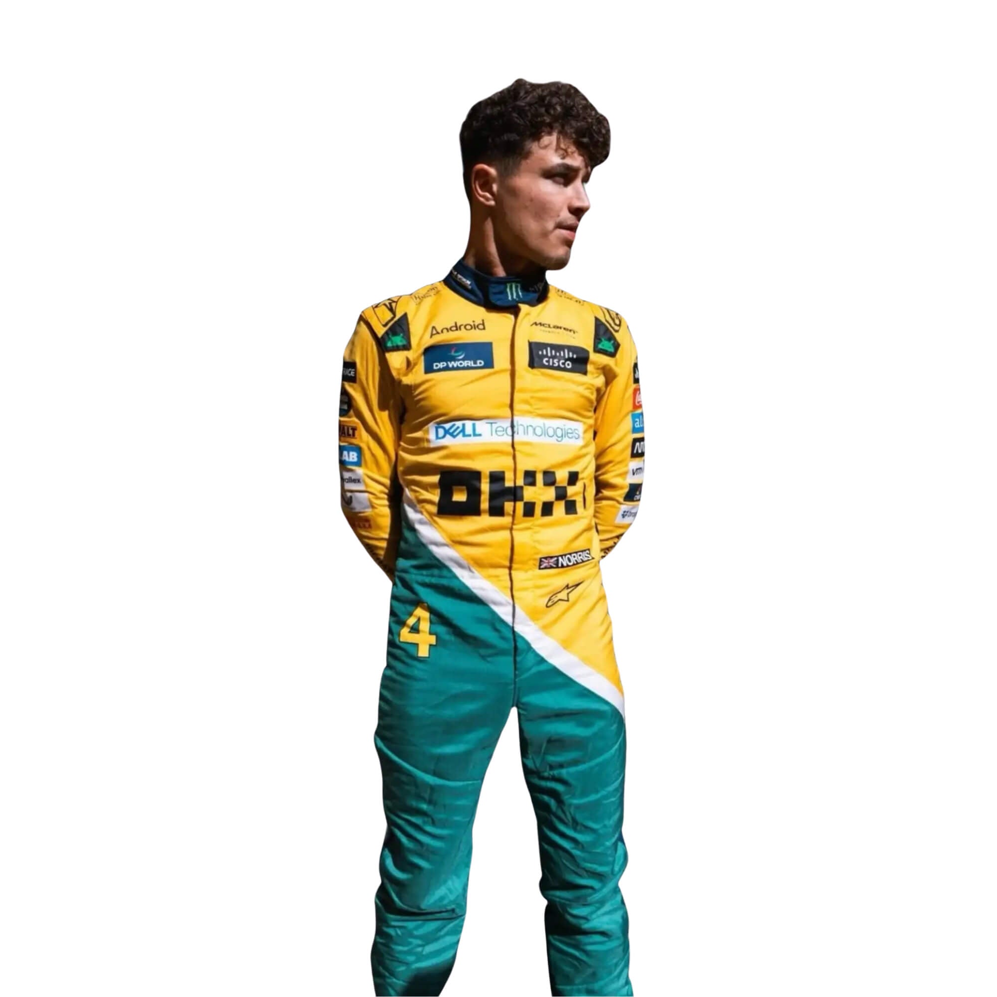 2024 Lando Norris Monaco GP F1 Racing Suit Secondary image