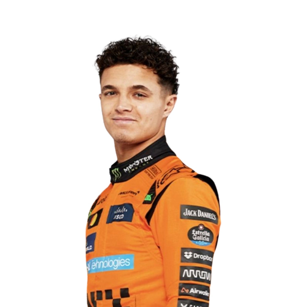 2025 F1 Racing Costume Worn by Lando Norris & Oscar Piastri Riches Hue