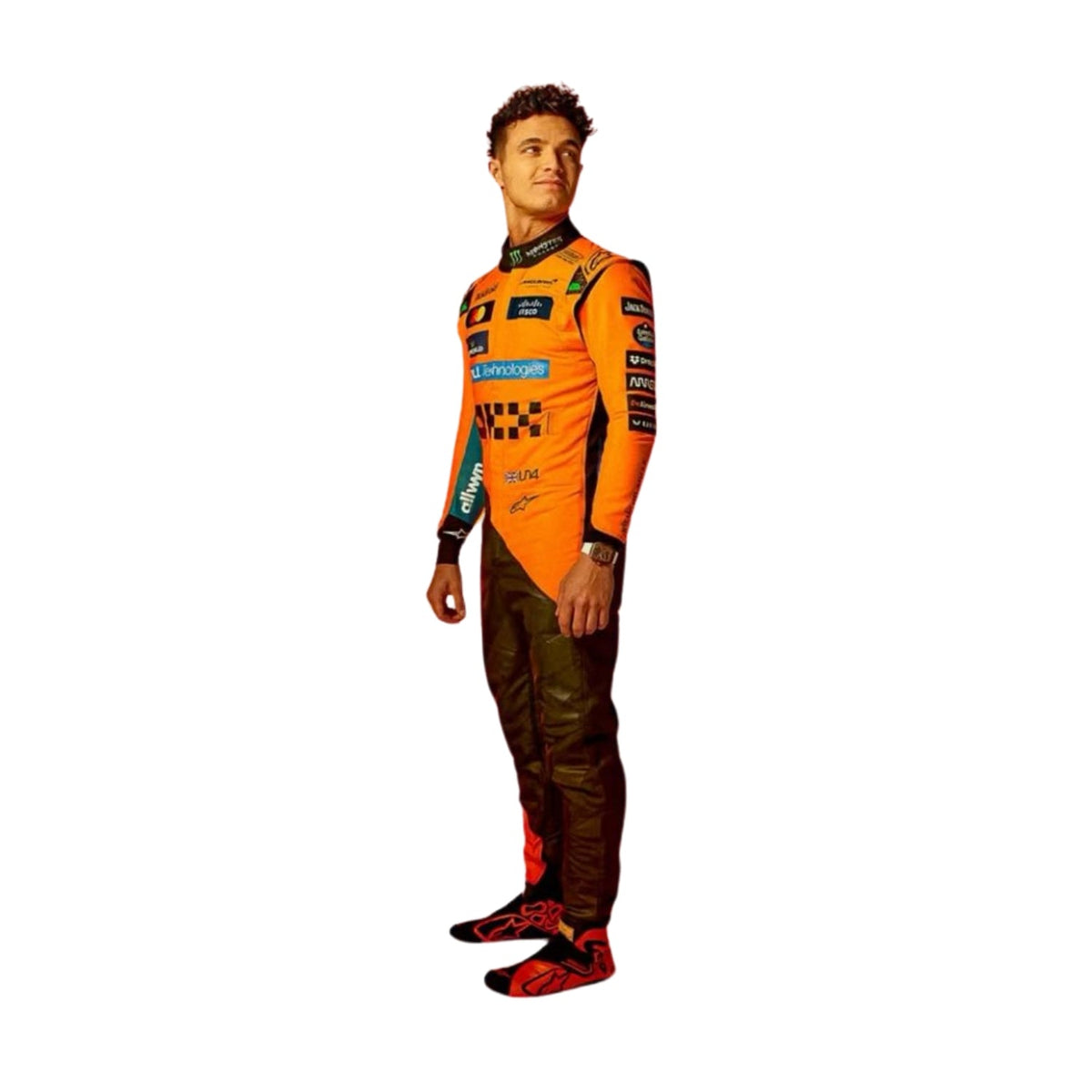 2025 F1 Racing Costume Worn by Lando Norris & Oscar Piastri Riches Hue