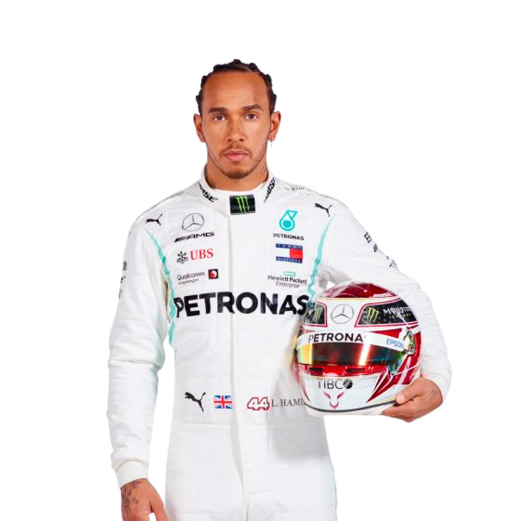 2019 Lewis Hamilton F1 Racing Suit Secondary image