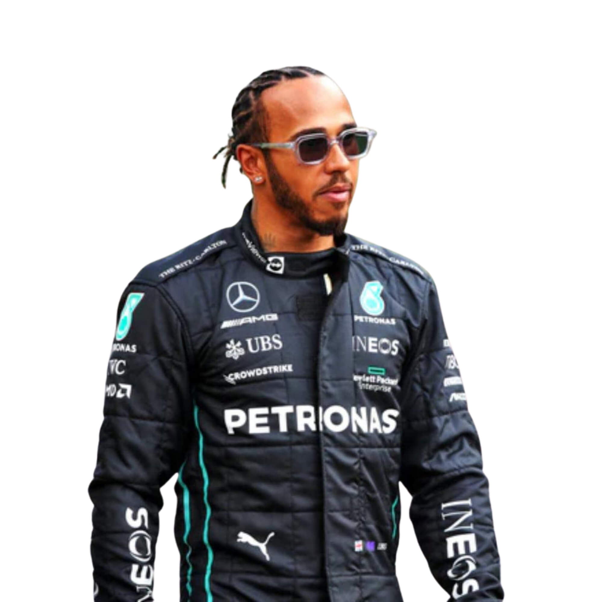 2022 Lewis Hamilton F1 Racing Suit Secondary image