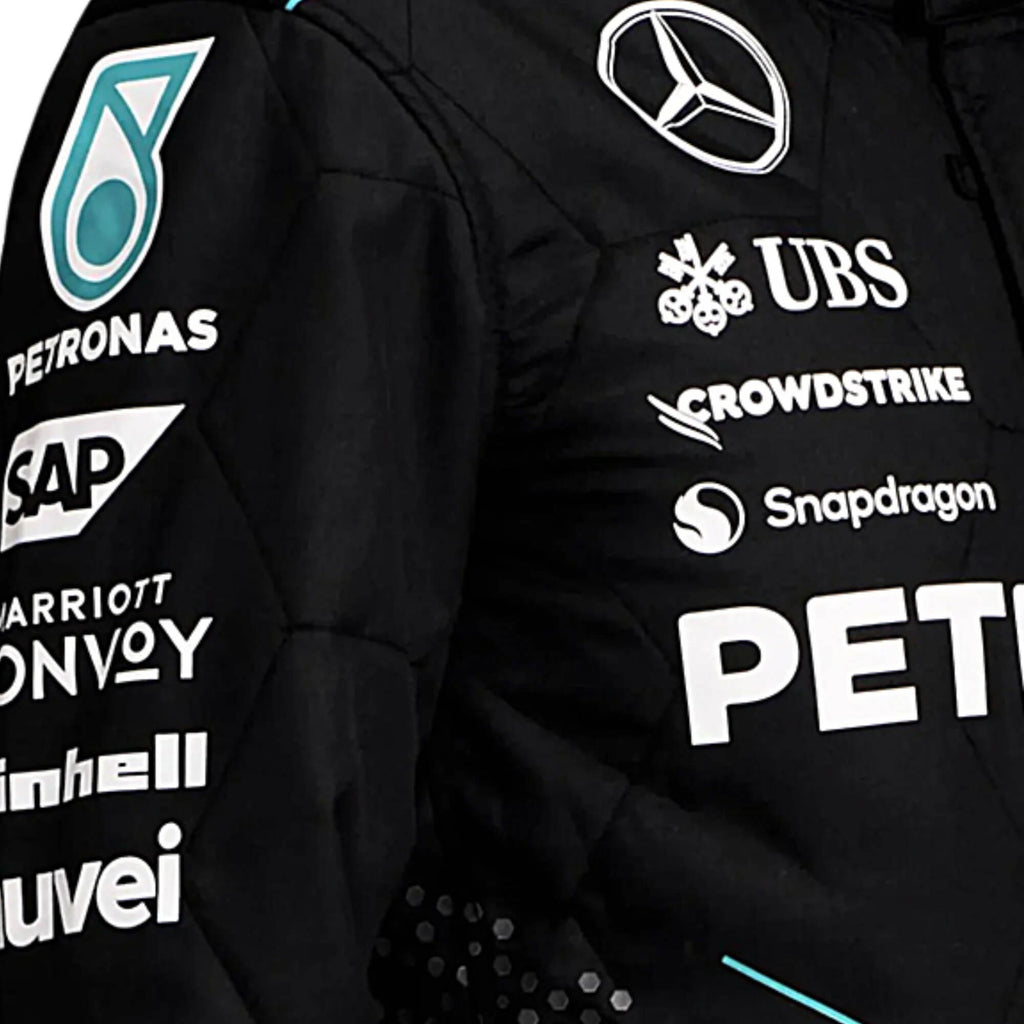 2024 F1 Racing Costume Worn by George Russell & Lewis Hamilton Riches Hue