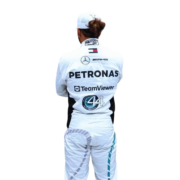 2024 George Russell & Lewis Hamilton Qatar GP F1 Racing Suit - Speedxgear