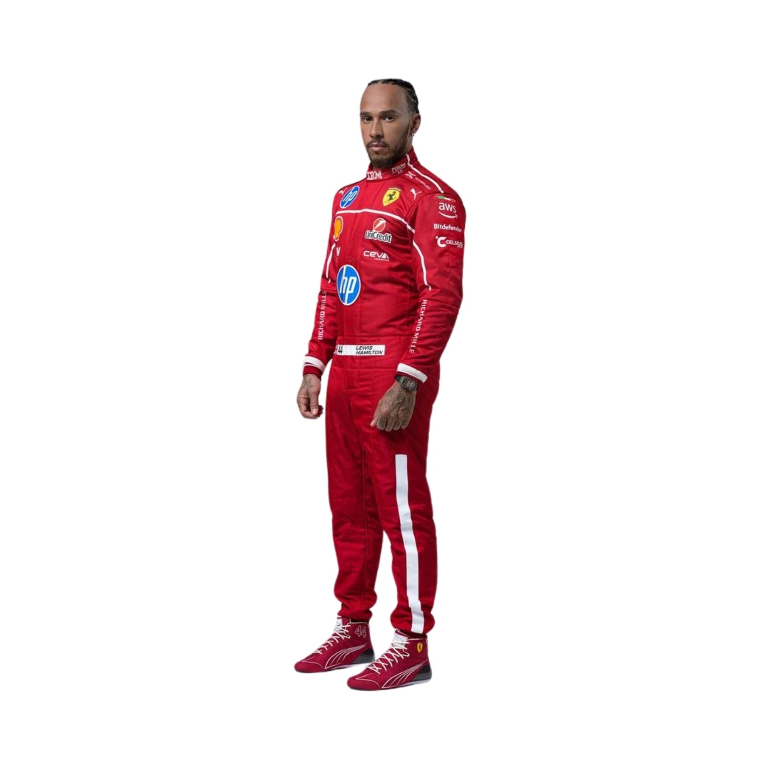 2025 Lewis Hamilton F1 Racing Suit Secondary image