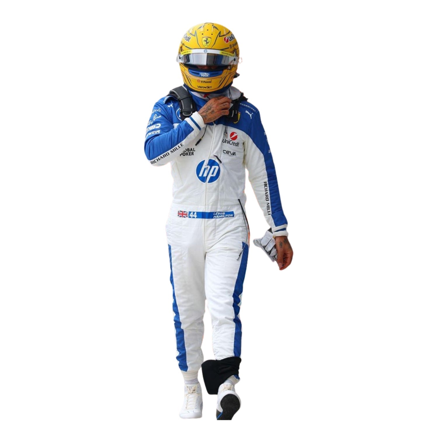 Lewis Hamilton 2025 Miami GP F1 Racing Suit Secondary image